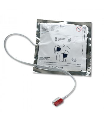 Electrodes adultes sans RCP pour Cardiac Science Powerheart G3