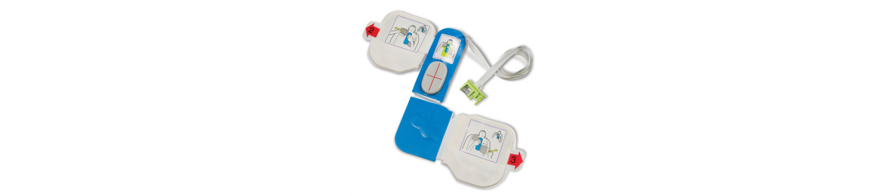 Electrodes CPR-D Padz pour ZOLL AED Plus