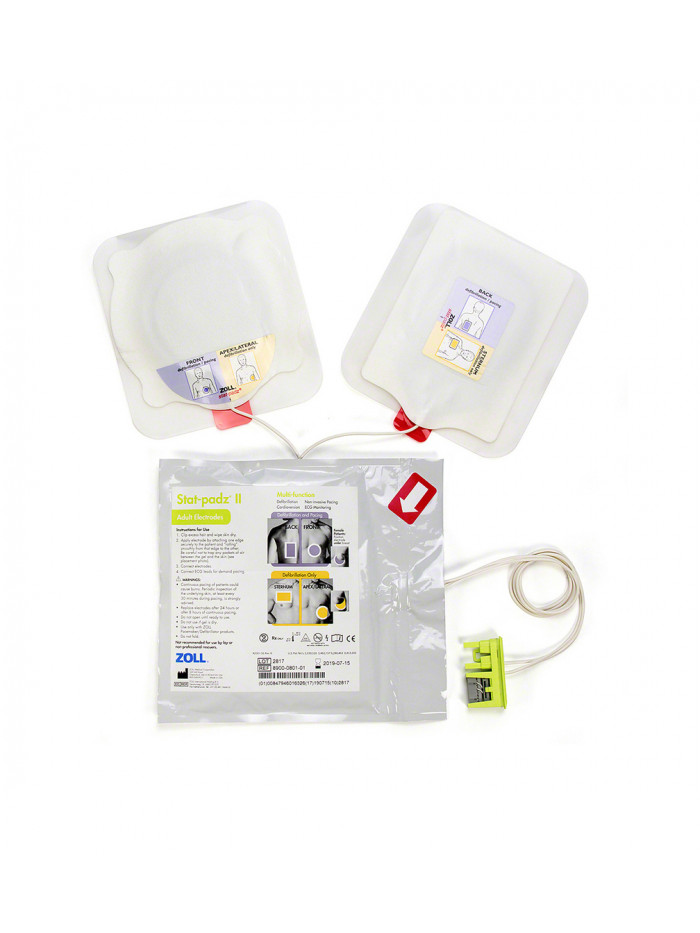 Électrodes Stat Padz II pour pour ZOLL AED Plus