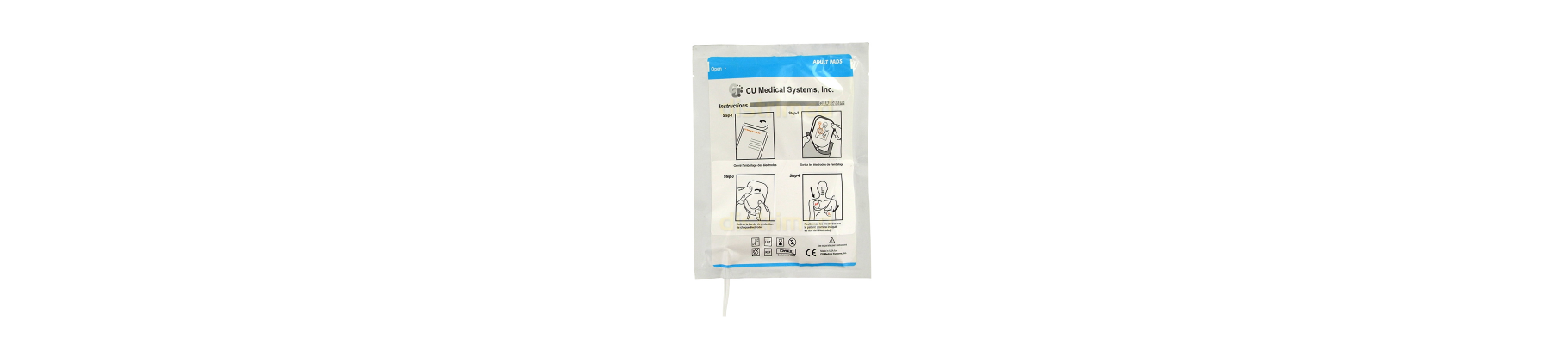 Electrodes adultes Colson DEF IPAD