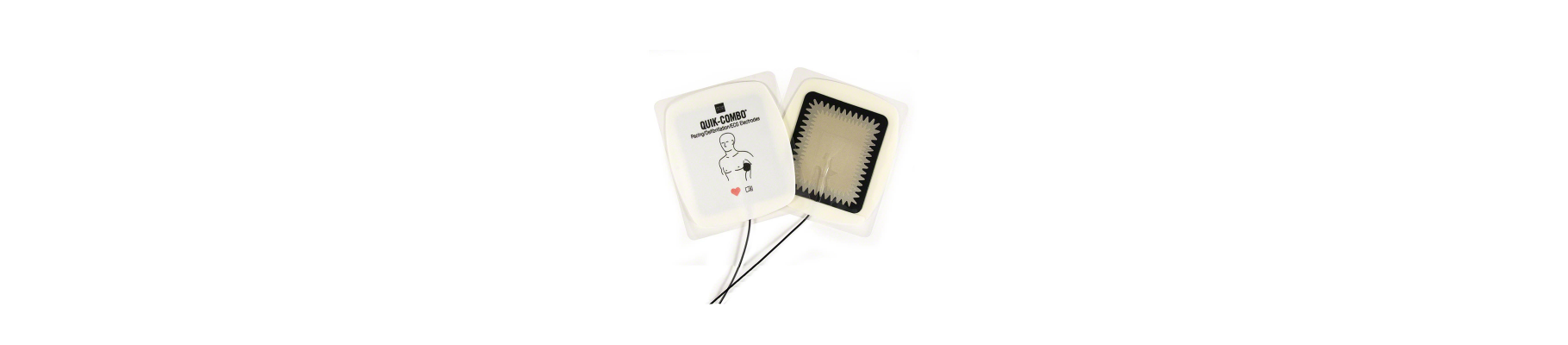 Electrodes adultes pour Medtronic Lifepak 1000