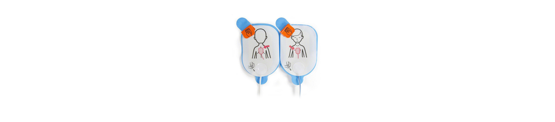 Electrodes pédiatriques pour Defibtech Lifeline