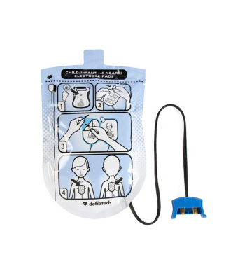 Electrodes pédiatriques pour Defibtech Lifeline Electrodes pédiatriques pour Defibtech Lifeline
